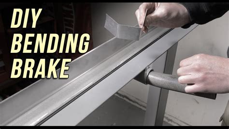 How To Make A Diy Sheet Metal Bending Brake Youtube