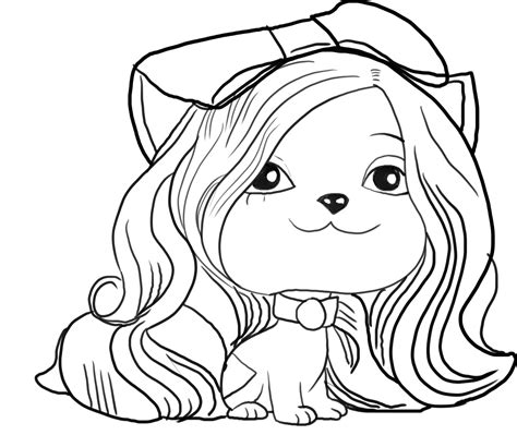 Dibujo De Juliet De Vip Pets Para Colorear Sexiz Pix