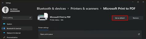 How To Set A Default Printer In Windows 11 Azurecurve