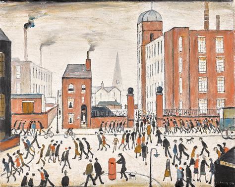 Three Masterworks By Ls Lowry To Appear At Auction At Sothebys