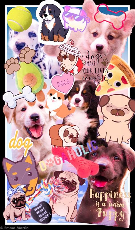 Dog Dog Collage By Emma Puppy Collages Hd Phone Wallpaper Pxfuel