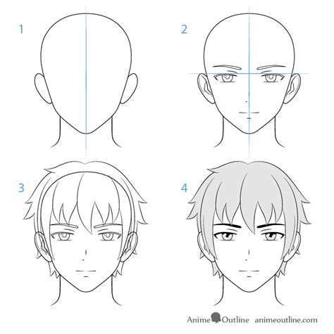 The Best 13 How To Draw Male Anime Heads