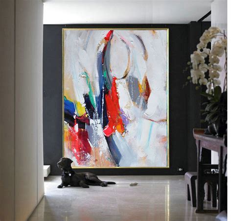 Handmade Extra Large Contemporary Painting Huge Abstract Canvas Art