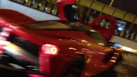 Laferrari Heavily Wrecked After Crashing In Shanghai Photos