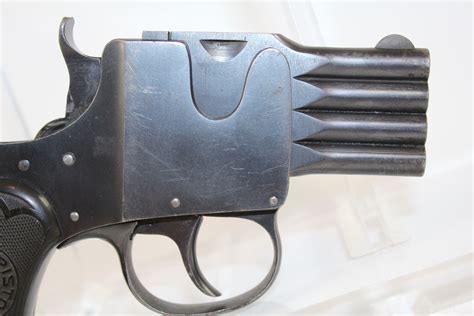 German Schuler Reform 4 Barrel Pistol Candr 25 Acp Antique Firearms 009