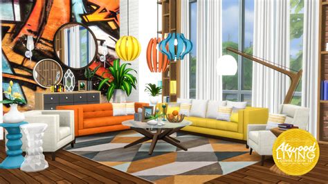 40 Best Sims 4 Cc Loungeliving Room Images Sims 4 Sims Sims 4 Cc Images