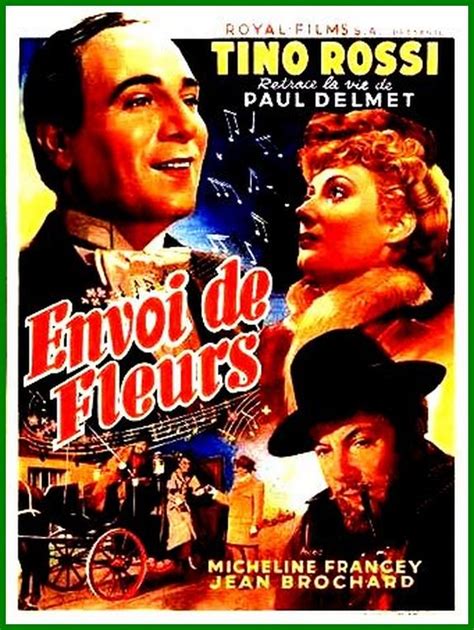 A Movie Poster For The Film Envol De Fleus With Two Actors