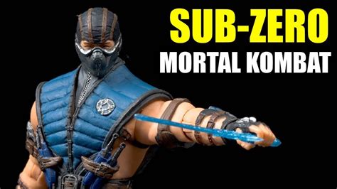 Sub Zero Mortal Kombat X Mezco Toyz Review Youtube
