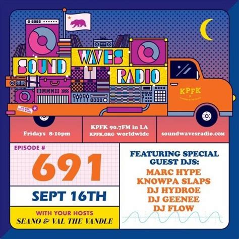 Stream Soundwaves Radio Dj Flow Guest Mix Kpfk Los Angeles By A Dj