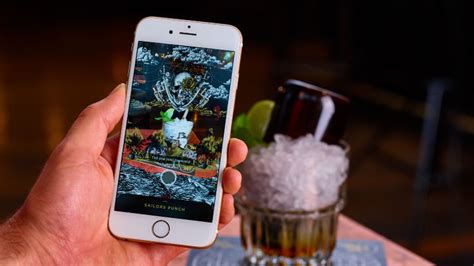 Augmented Reality Drink Menus Cocktail Drink Menu