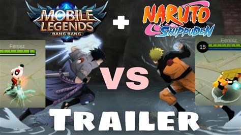 Naruto Vs Sasuke Mobile Legends Version Youtube