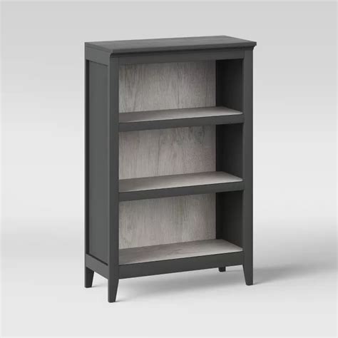 Take storage to new heights with the carson, 5shelf bookcase from threshold. 48" Carson 3 Shelf Bookcase - Threshold | Shelves, 3 shelf ...