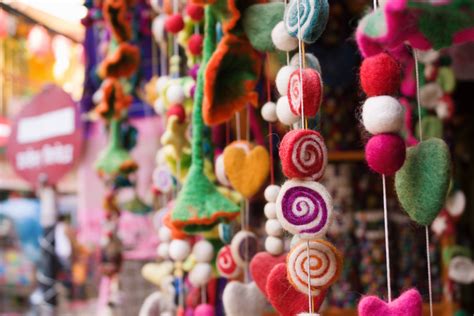 Free Photo Selective Focus Photography Of Assorted Color Hanging Decor