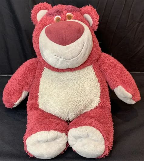 Disney Store Lotso Huggin Bear 15 Strawberry Scented Plush Toy Story 3