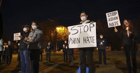 vigil in richmond honors victims of atlanta shootings denounces racism against asians