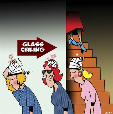 Glass Ceiling Cartoon