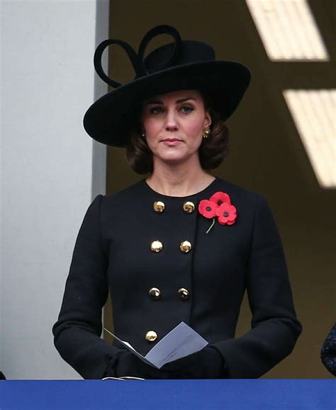 Kate Middleton 2017 Remembrance Day Ceremony 09 Gotceleb