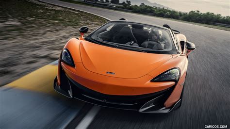 2020 McLaren 600LT Spider Color Myan Orange Front Caricos