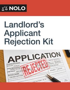 Maybe you would like to learn more about one of these? Landlord's Applicant Rejection Bundle - Online Legal Form ...