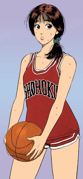 Slam Dunk Haruko Akagi By Monehp On Deviantart Slam Dunk Manga