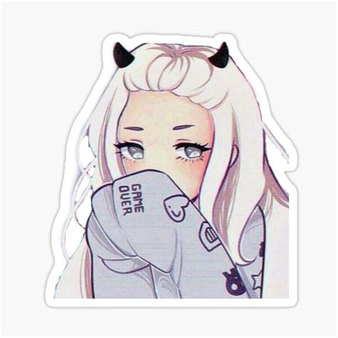 Anime Fitted Hats ~ Anime Sticker For Sale By Lowqualityjas Driskulin