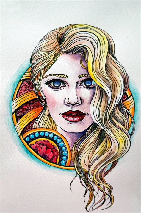 Virgo By Dariagallery Zodiac Art Virgo Artist