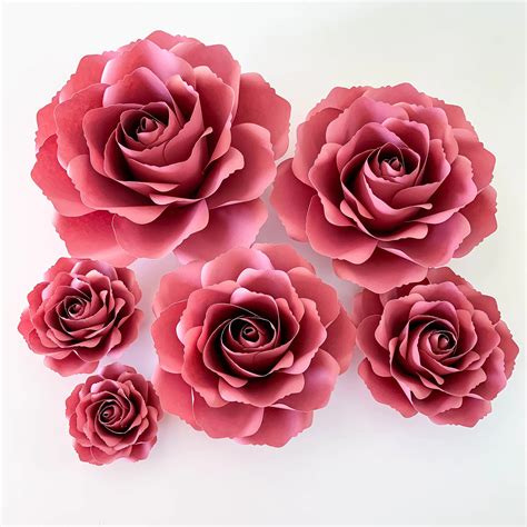 Free Rose Template Learn How To Make Stunning Paper Roses With This