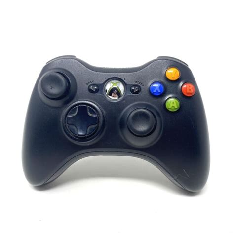 Microsoft Xbox 360 Wireless Controller Black For Sale Online Ebay