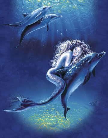 Mermaids Photo Swimming With Dolphins Mermaid Art Mermaids And Mermen Mermaid Images