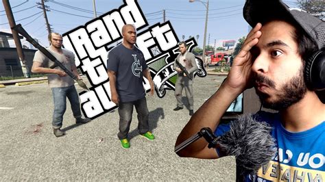 Franklin Trevor And Michael Fight With Ballas Gang Gta 5 Gameplay