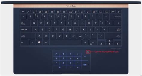 How To Disable The Asus Numberpad Embedded Within Touchpad On Some
