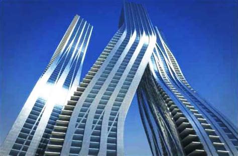 Dancing Towers Dubai Architecture Design Architecture Drawings