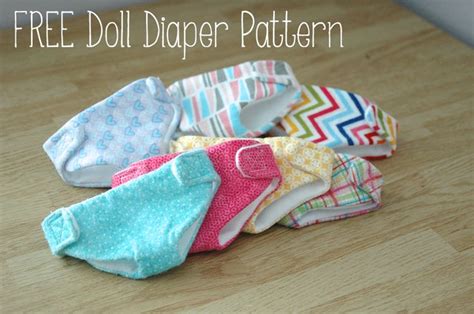Doll Diaper Pattern And Tutorial Stitch It Up Pinterest