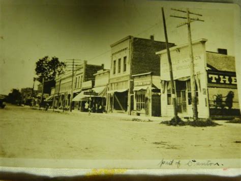 Vintage 1917 Stanton Nebraska Rppc Main Street Real Photo Postcards Ebay