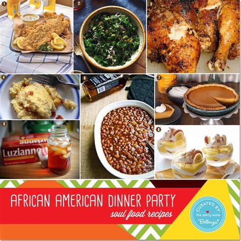 A place for family and friends to share food, recipes, dinner ideas, drinks n more! African American Heritage Dinner Party: Decor and Menu ...