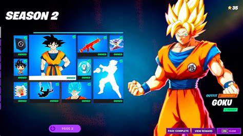 Fortnite X Goku Novas Skins Dragon Ball X Fortnite Em Breve No Capitulo
