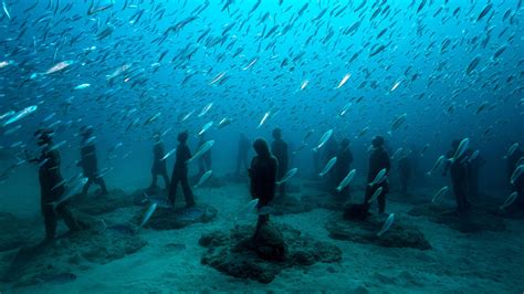 Environmental Art The Atlantic Oceans First Underwater Museum