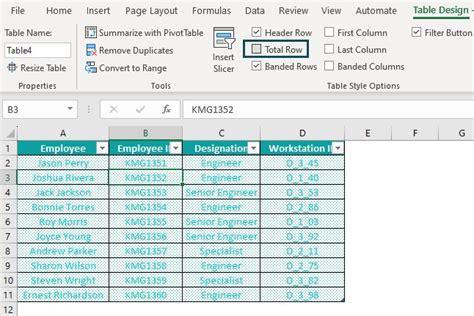 Excel Table Styles And Formats Examples How To Create