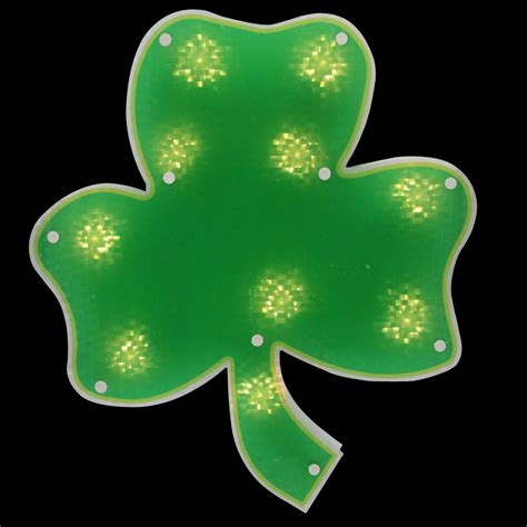 Shamrock landscape co takes every step to ensure that your commercial… shamrock landscape co can help you protect your property from wildfires by creating and maintaining a defensible space. Northlight 14 in. Lighted St. Patrick's Day Irish Shamrock ...