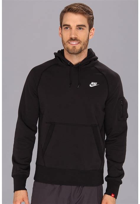 Nike Aw77 Fleece Pullover Hoodie 55 Zappos Lookastic