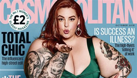 Plus Size Model Tess Hollidays Cover Of Cosmopolitan