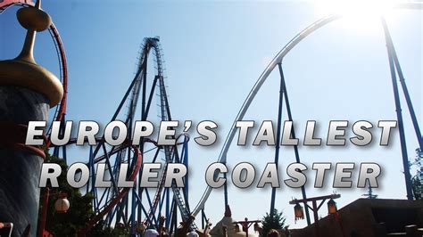 Riding Europes Tallest Rollercoaster Shambhala Youtube