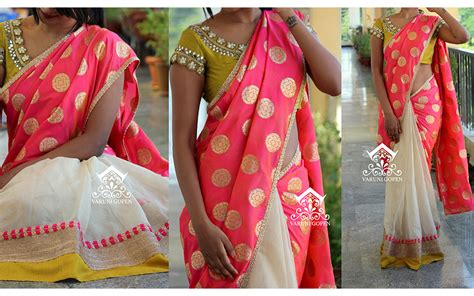 Polka Banarasi | Saree designs, Beautiful saree, Saree
