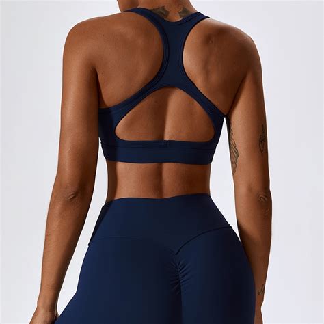 High Intensity Nude Sports Vest Running Beautiful Back Fitness