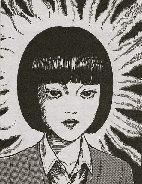 Junji Ito Horror Art Manga Artist Aesthetic Anime