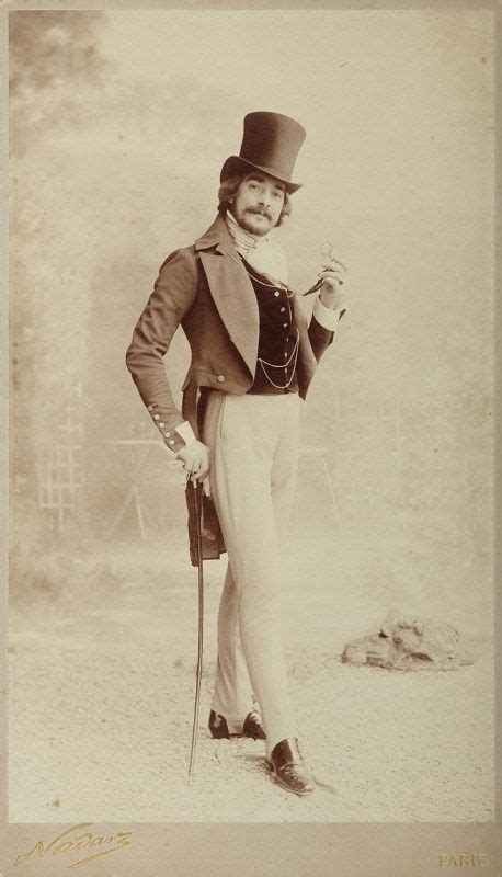 Victorian French Dandy Victorian Photos Victorian Fashion Vintage