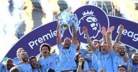 City of manchester stadium, sportcity, manchester, m11 3ff. Man City WIN Premier League title as Liverpool finish second - Mirror Online