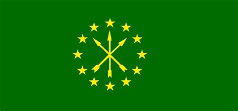 Redesigned Circassia Flag Rvexillology