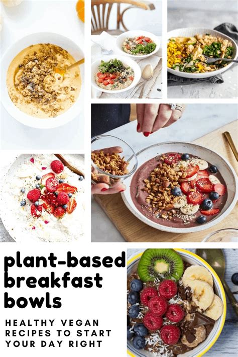 Vegan Plant Based Breakfast Bowl Recipes To Pretty Up Your Mornings