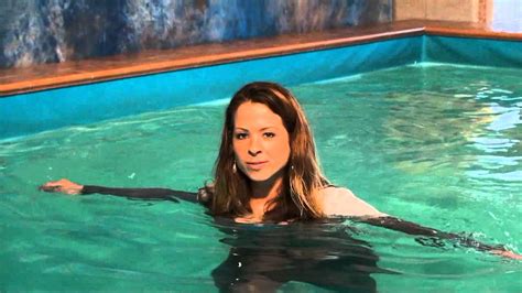 Cleo Fully Clothed Wetlook In The Pool Youtube